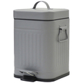 アントレックス Galva ダストボックス スクエア 3L マットグレー 1台