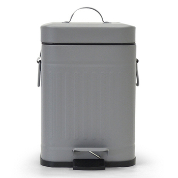 アントレックス Galva ダストボックス スクエア 3L マットグレー 1台