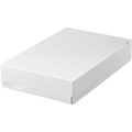バッファロー ドライブステーション USB3.2(Gen1)対応外付けHDD 4TB ホワイト HD-LE4U3-WB 1台