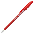 TANOSEE キャップ式油性ボールペン 0.7mm 赤 1本