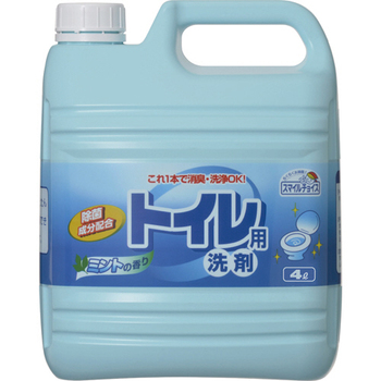 ミツエイ スマイルチョイス トイレ用洗剤 業務用 4L 1セット(3本)