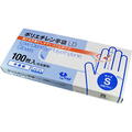 やなぎプロダクツ ポリエチレン手袋LD 半透明 S TB-164 1パック(100枚)