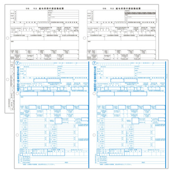 PCA PA1133G 源泉徴収票(令和6年分) 単票用紙レーザープリンタ用 700名入 PA1133G700R06 1冊