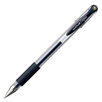 三菱鉛筆 ゲルインクボールペン ユニボール シグノ 極細 0.38mm 黒 UM151.24 1セット(10本)