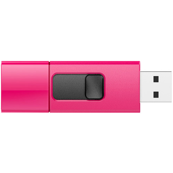 シリコンパワー USB3.0 スライド式フラッシュメモリ 16GB ピンク SP016GBUF3B05V1H 1個