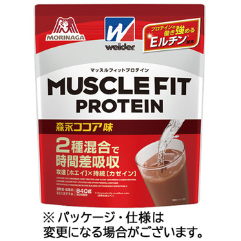 森永製菓 マッスルフィットプロテイン 森永ココア味 840g 1袋