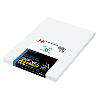 コクヨ OHPフィルム(インクジェットプリンタ用) A4 VF-1102N 1冊(100枚)