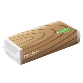 TANOSEE ペーパータオルアースカラー(エコノミー) 200枚/パック 1セット(210パック)