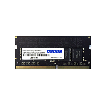 アドテック DDR4 2133MHz PC4-2133 260Pin SO-DIMM 8GB 省電力 ADS2133N-H8G 1枚