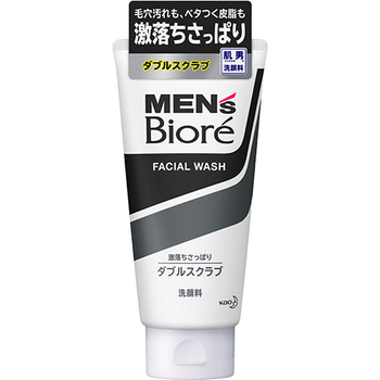 花王 メンズビオレ ダブルスクラブ洗顔 130g 1本