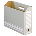 TANOSEE ボックスファイル A4ヨコ 背幅100mm グレー 1セット(50冊:10冊×5パック)