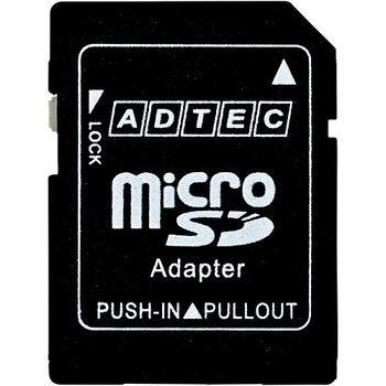 アドテック microSDXC UHS-I 64GB Class10 SD変換アダプター付 AD-MRXAM64G/U1R 1枚