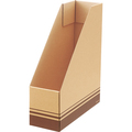 TANOSEE ボックスファイル(ナチュラル) A4タテ 背幅100mm 1パック(5冊)
