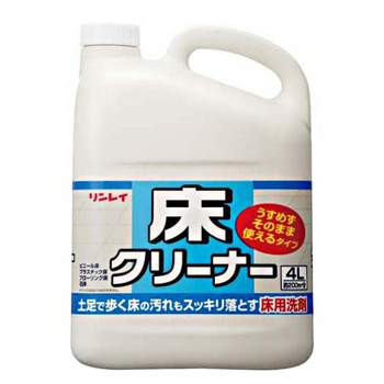 リンレイ 床クリーナー うすめずそのまま使えるタイプ 4L 1セット(3本)