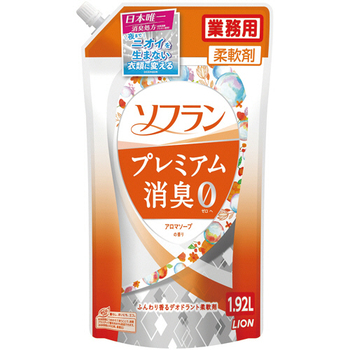 ライオン ソフラン プレミアム消臭 アロマソープの香り 業務用 1.92L 1個