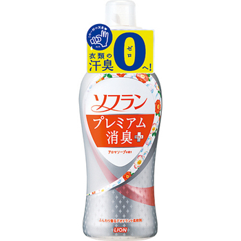 ライオン ソフラン プレミアム消臭+ アロマソープ 本体 620ml 1本