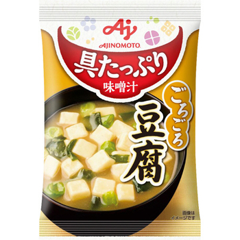 味の素 「具たっぷり味噌汁」 豆腐 13.3g 1セット(30食:10食×3箱)