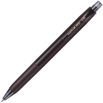 三菱鉛筆 消せる ゲルインクボールペン ユニボールR:E 0.38mm オフブラック URN18038.24 1本