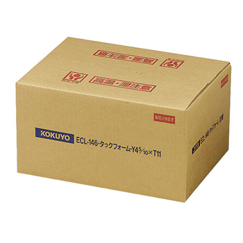 コクヨ 連続伝票用紙(タックフォーム) 横4_5/10×縦11インチ(114.3×279.4mm) 6片 ECL-146 1パック(100シート)