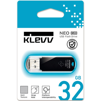 エッセンコア クレブ USB2.0フラッシュメモリ NEO C20 32GB キャップ式 ブラック U032GUR2-NB 1個