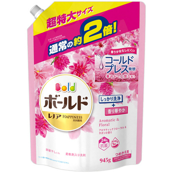 P&G ボールドジェル アロマティックフローラル&サボンの香り 詰替用 超特大サイズ 945g 1パック