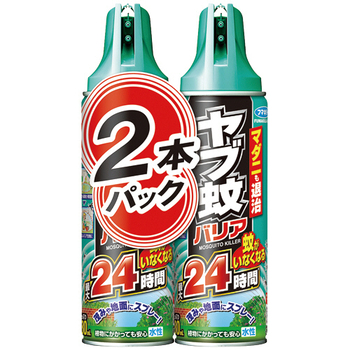 フマキラー ヤブ蚊バリア24時間 480ml/本 1パック(2本)