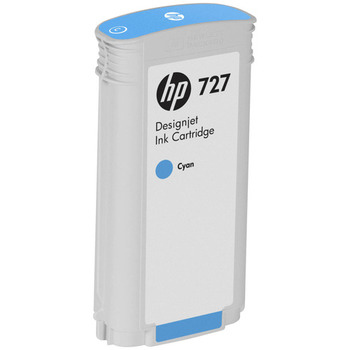 HP HP727 インクカートリッジ 染料シアン 130ml B3P19A 1個