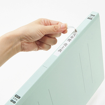 TANOSEE フラットファイル PPラミネート表紙タイプ A4タテ 150枚収容 背幅17.5mm グリーン 1セット(30冊:10冊×3パック)