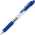 TANOSEE ノック式ゲルインクボールペン ニードルタイプ 0.3mm 青 1本