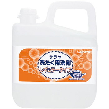 サラヤ 洗たく用洗剤 レギュラータイプ 5L 1本