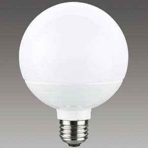 東芝ライテック LED電球 ボール電球形 E26口金 6.4W 昼白色 LDG6N-G/60W/2 1個