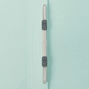 TANOSEE フラットファイル PPラミネート表紙タイプ A4タテ 150枚収容 背幅17.5mm グリーン 1セット(120冊:10冊×12パック)