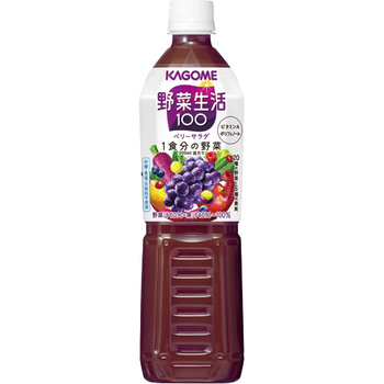 カゴメ 野菜生活100 ベリーサラダ 720ml ペットボトル 1ケース(15本)