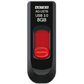 アドテック USB3.0 スライド式フラッシュメモリ 8GB ブラック&レッド AD-USTB8G-U3R 1個