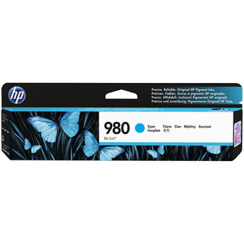 HP HP980 インクカートリッジ シアン 顔料系 D8J07A 1個