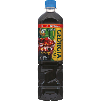 コカ・コーラ ジョージア 深み焙煎贅沢ブラック 甘さひかえめ 950mL ペットボトル 1ケース(12本)