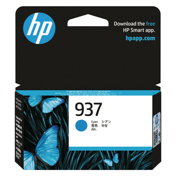 HP HP937 インクカートリッジ シアン 4S6W2NA 1個
