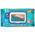 山崎産業 コンドル かるがーる フローリング用ウェットシート フタ付 1パック(40枚)
