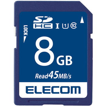 エレコム データ復旧SDHCカード(UHS-I U1) 8GB MF-FS008GU11R 1枚