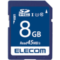 エレコム データ復旧SDHCカード(UHS-I U1) 8GB MF-FS008GU11R 1枚