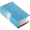 バッファロー CD/DVDファイルケース ブックタイプ 120枚収納 ブルー BSCD01F120BL 1個