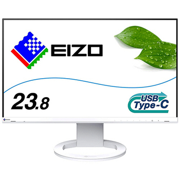 EIZO FlexScan 23.8型 カラー液晶モニター ホワイト EV2480-ZWT 1台