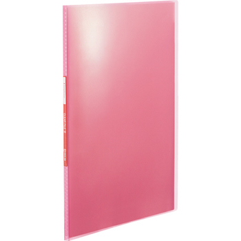 キングジム シンプリーズ クリアーファイル(透明) A4タテ 10ポケット 背幅10mm ピンク TH184TSPHP 1冊