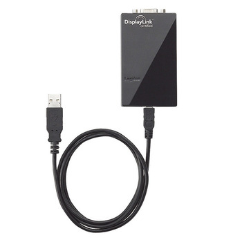 ロジテック USB対応 マルチディスプレイアダプタ WXGA+対応 D-Sub15pinメス LDE-SX015U 1個