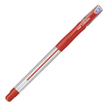 三菱鉛筆 油性ボールペン VERY楽ボ 極細 0.5mm 赤 SG10005.15 1セット(10本)