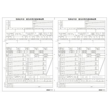 エプソン 源泉徴収票(受給者交付用) A4単票(令和6年用) AC25R06S-2 1冊(50枚)