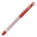 三菱鉛筆 油性ボールペン VERY楽ボ 細字 0.7mm 赤 SG10007.15 1セット(10本)