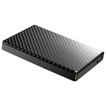 アイオーデータ USB 3.1 Gen1/2.0対応 ポータブルハードディスク「高速カクうす」 1TB カーボンブラック HDPT-UTS1K 1台