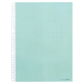 キングジム カラーベースポケット A4タテ 2・4・30穴 緑 103CP 1セット(50枚:10枚×5パック)