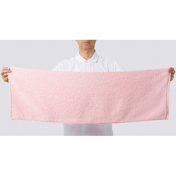 本多タオル バスタオル卒業宣言 約33×100cm パールグレー 2401-1PG 1枚
